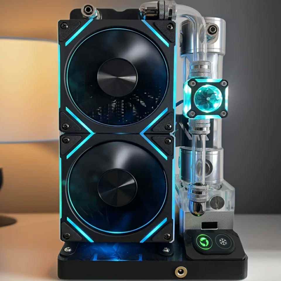 Universal Next-Gen Semiconductor Water-Cooling Magnetic Radiator for Phones, Tablets & Laptops