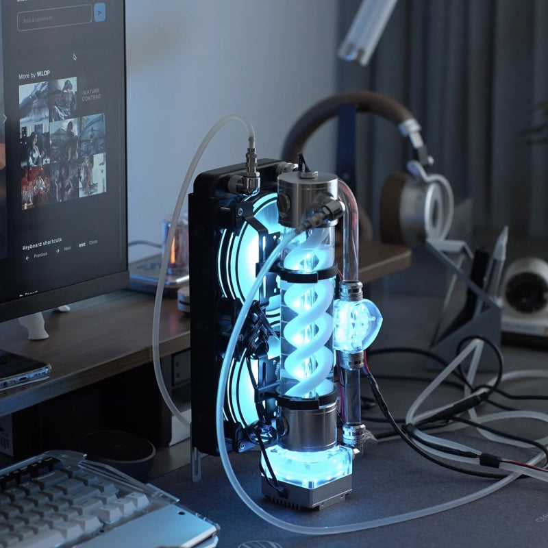 Universal Next-Gen Semiconductor Water-Cooling Magnetic Radiator for Phones, Tablets & Laptops