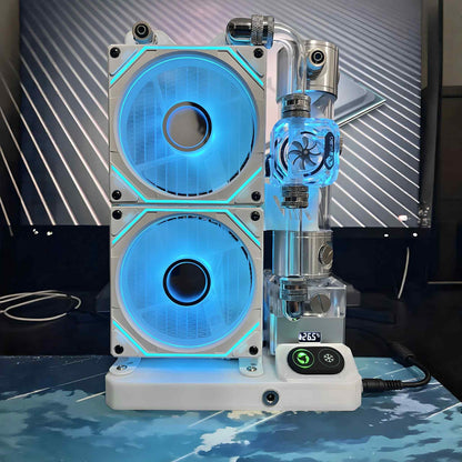Universal Next-Gen Semiconductor Water-Cooling Magnetic Radiator for Phones, Tablets & Laptops
