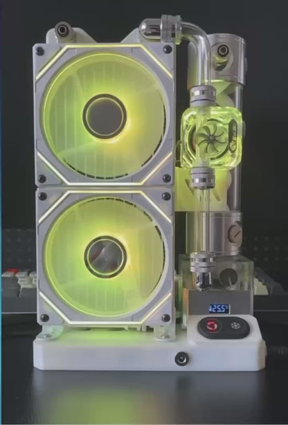 Universal Next-Gen Semiconductor Water-Cooling Magnetic Radiator for Phones, Tablets & Laptops
