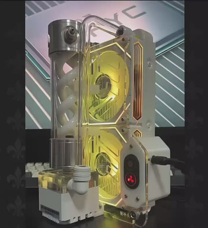 Universal Next-Gen Semiconductor Water-Cooling Magnetic Radiator for Phones, Tablets & Laptops